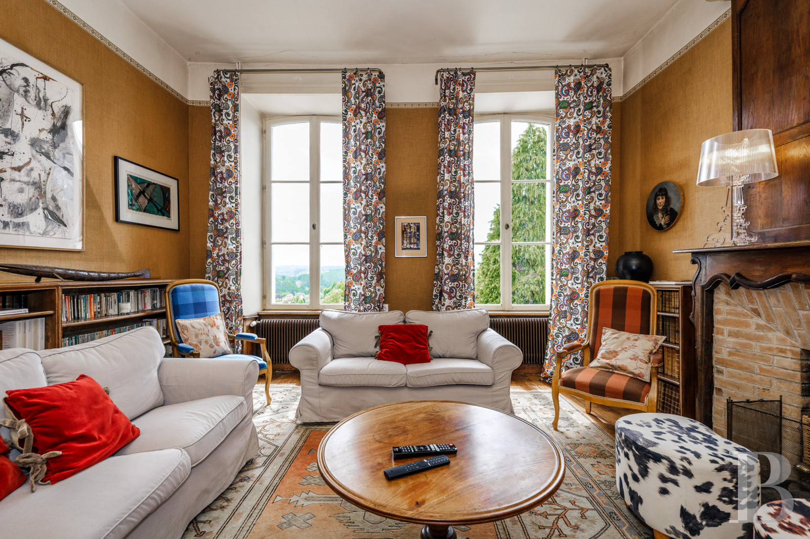 A 19th-century château dominating the surrounding landscape, south of Limoges in Haute-Vienne - photo  n°7